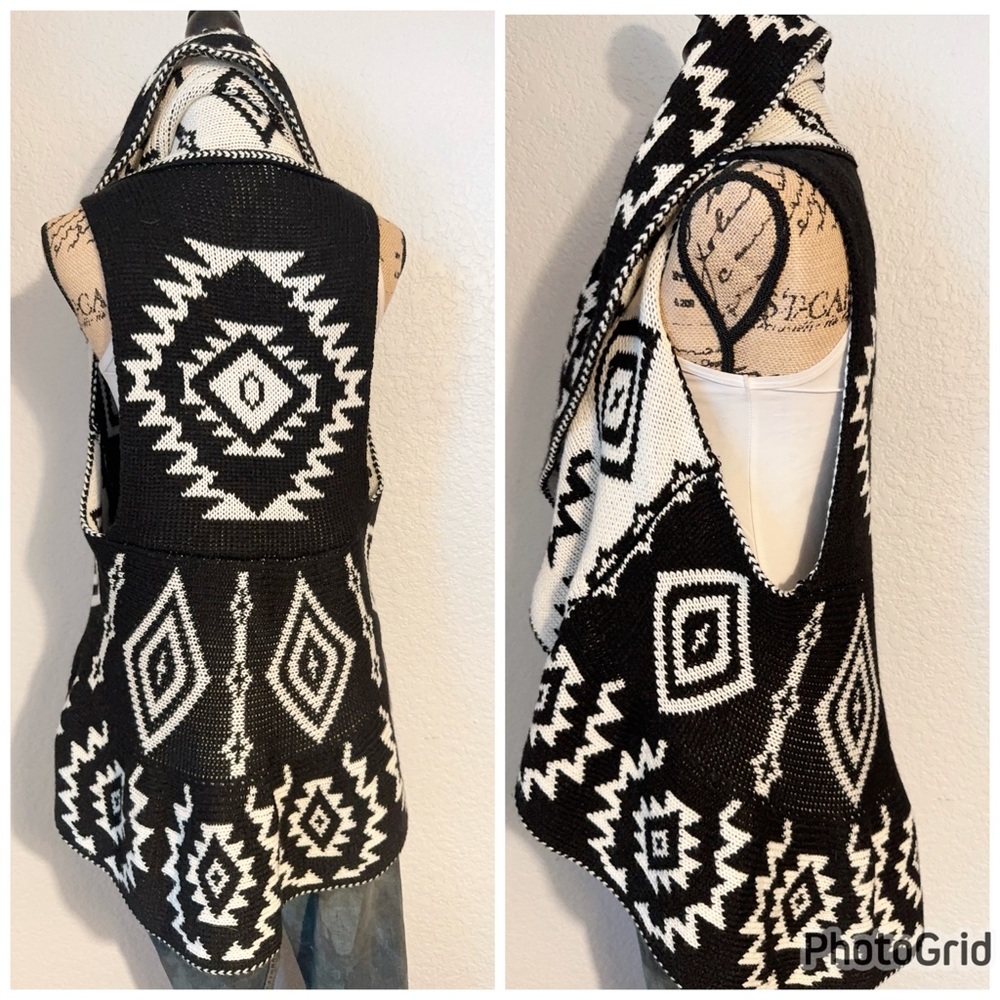 JPR Reversible Southwestern Vest L - Picture 2 of 6